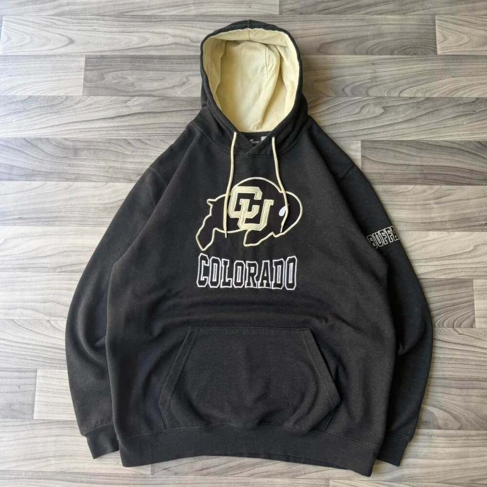 Colosseum Colorado Buffaloes Embroidered Hoodie